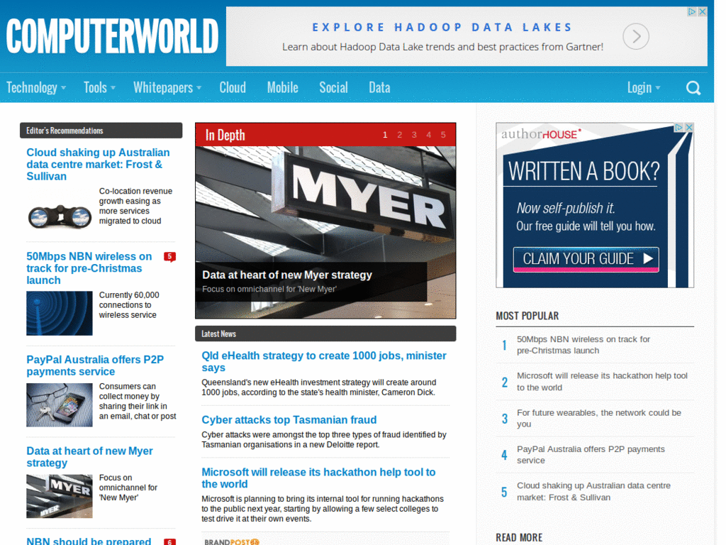 Computerworld.com.au - Minimalistic