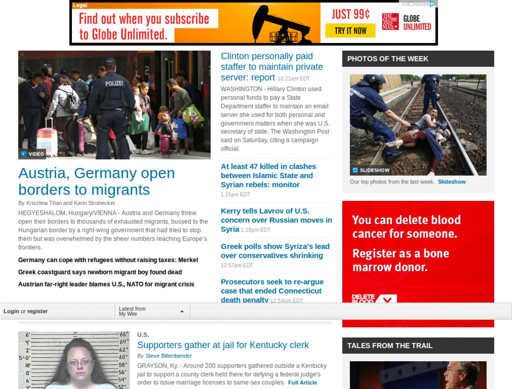 Reuters.com - Minimalistic