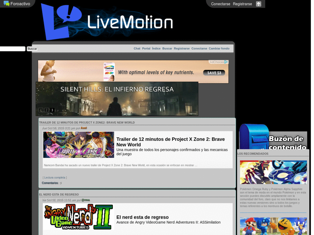 CSS Addings- Foros Livemotion 3.0 + brolicon skin
