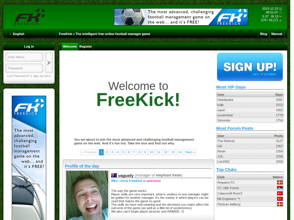 FreeKick White Style