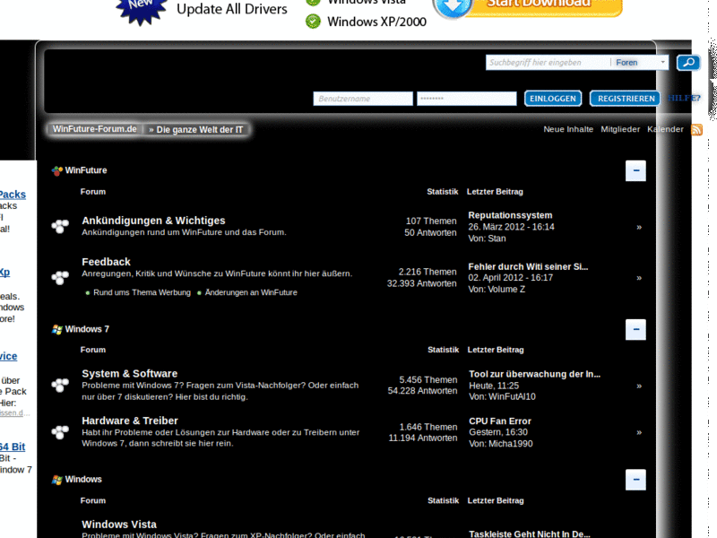 WinFuture.de RELOADED 2k11 (Black Glass)