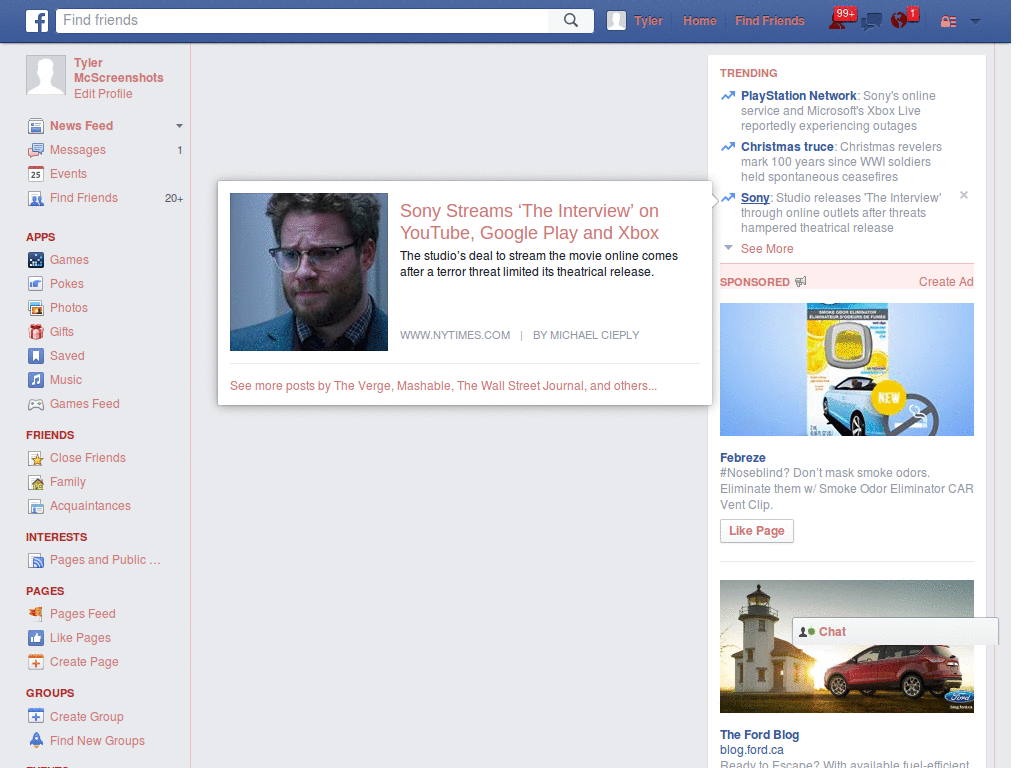 SmoothRed for Facebook