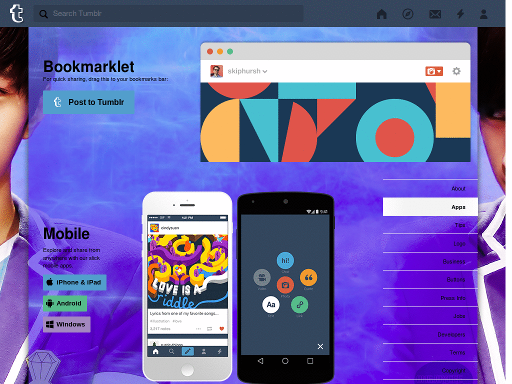 Myungsoo, Infinite Tumblr dtheme