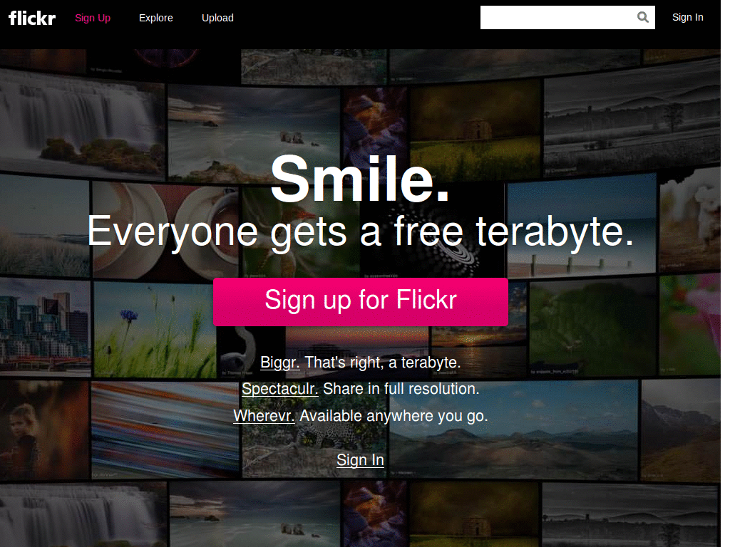 Enable saving any image on Flickr