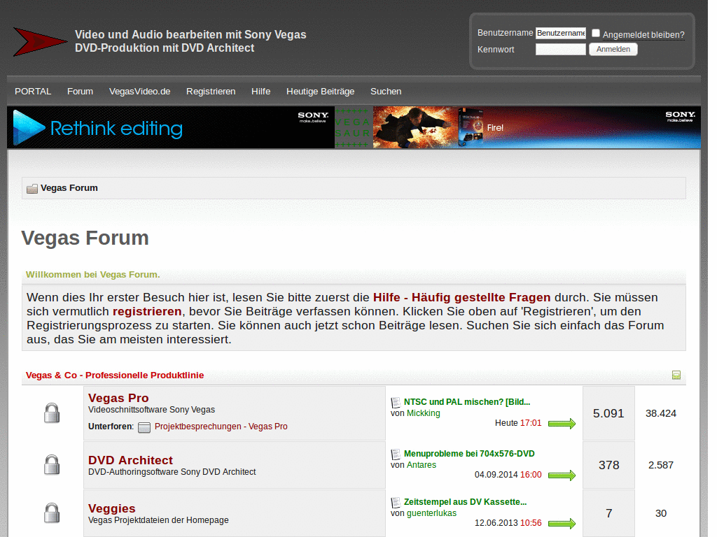 vegasforum.de - readability