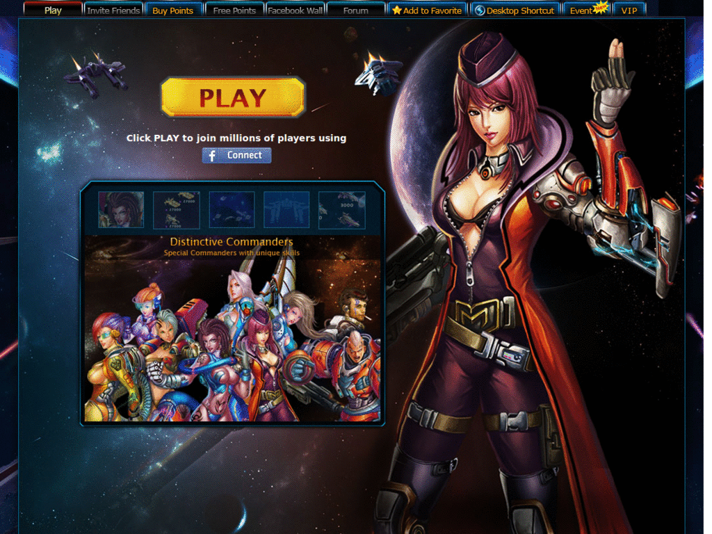 Galaxy Online 2 - game page cleanup