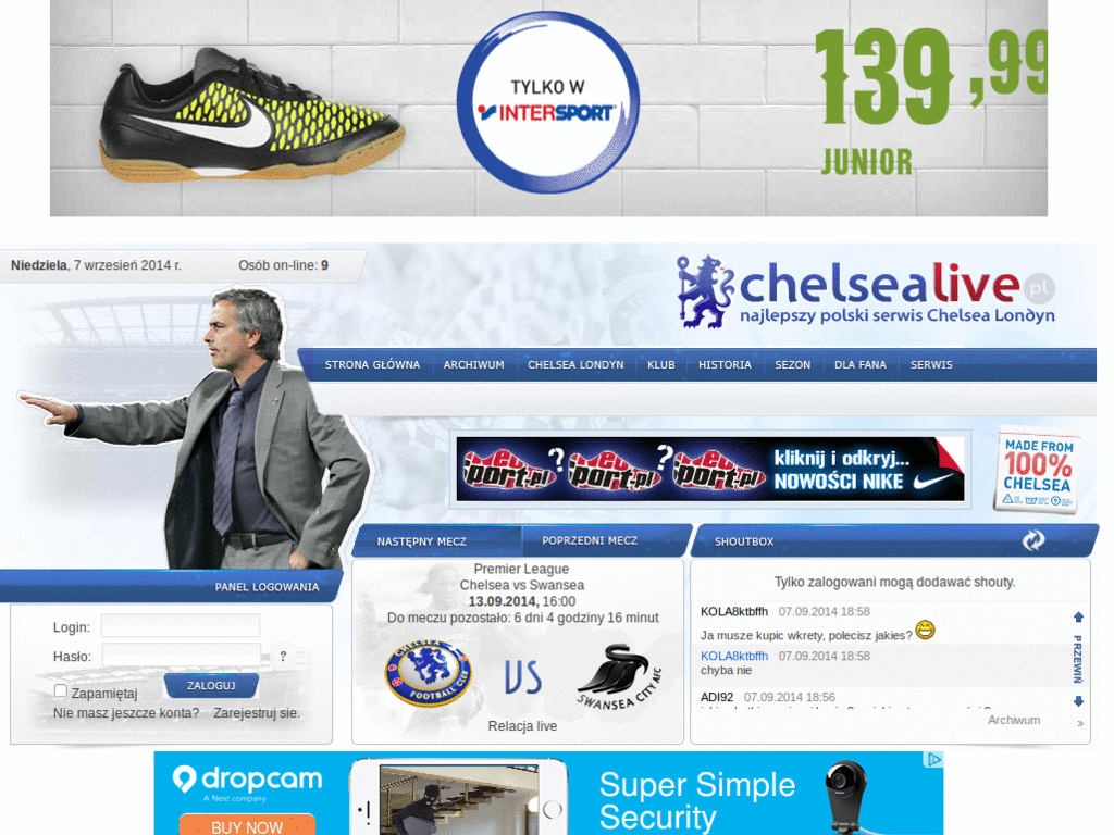 chelsealive.pl - bardziej czytelna czcionka