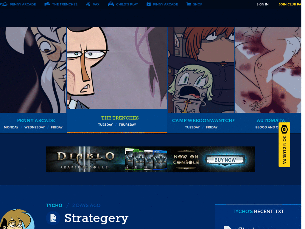 Dark Minimalist - Penny-Arcade