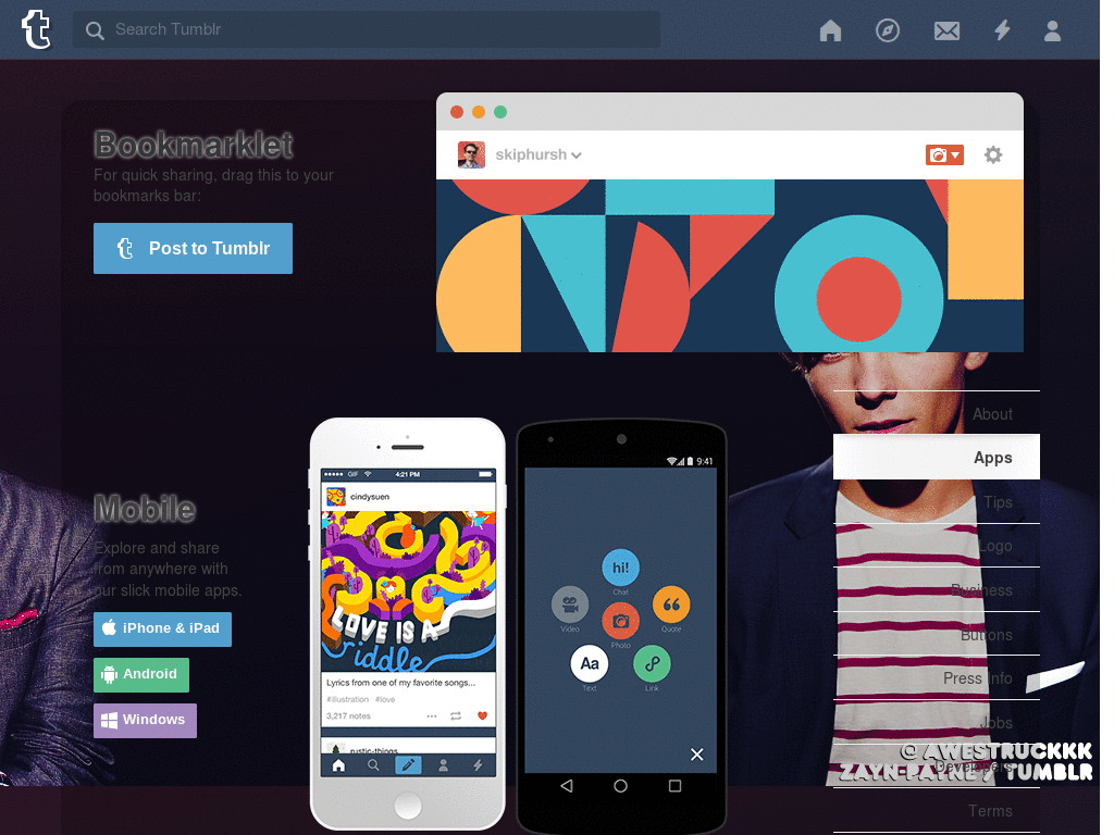Lilo Dashboard Theme For Tumblr
