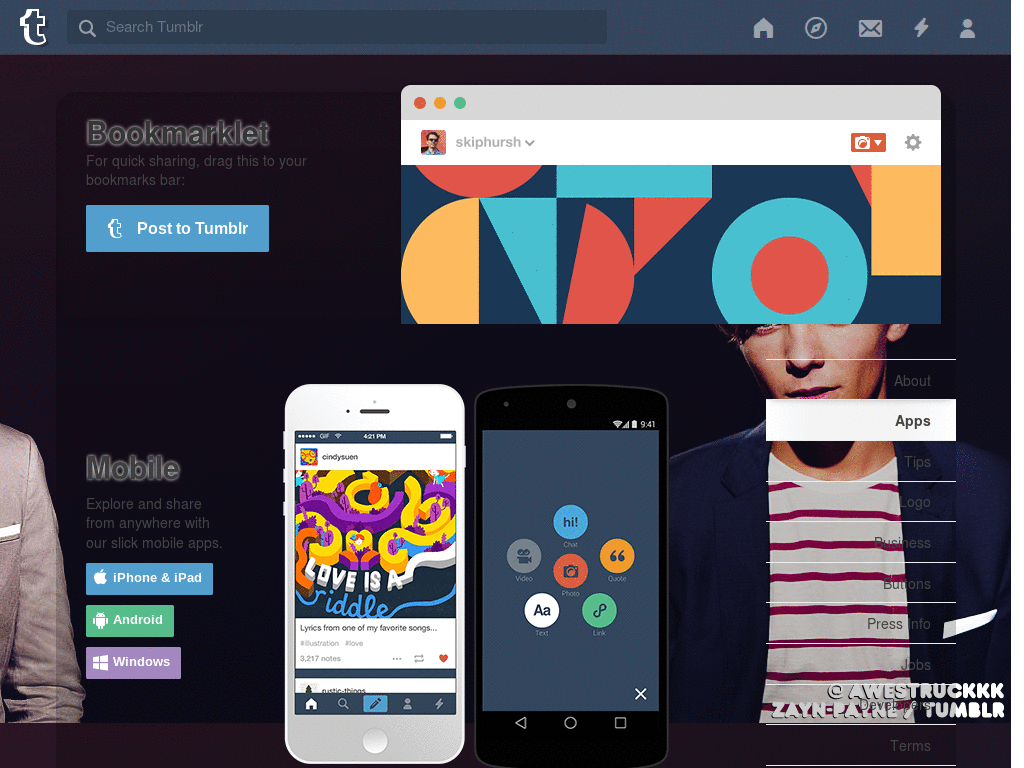 Nouis Dashboard Theme For Tumblr