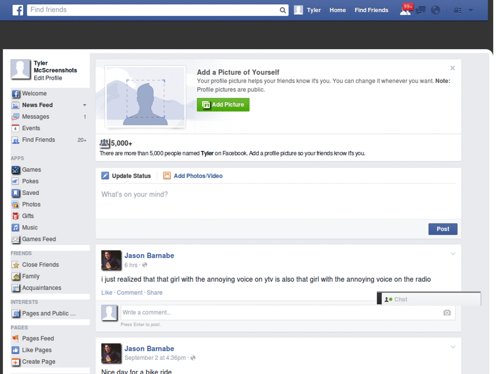 Compilation of Codes for Facebook by Wicker