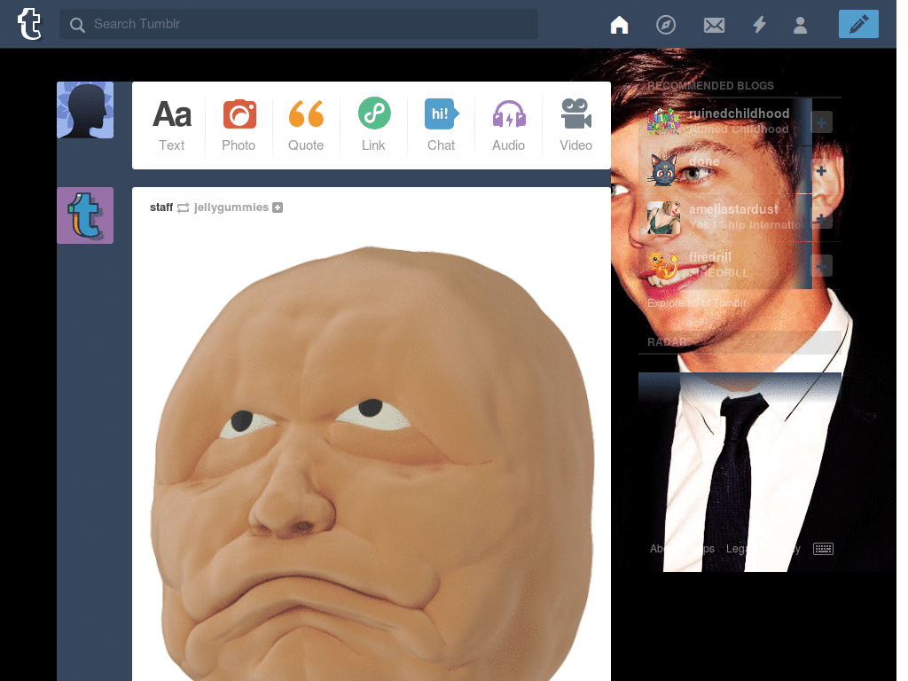 Louis Tomlinson (2) tumblr dashboard