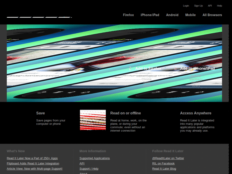 Pocket (Read it later) Tahoma