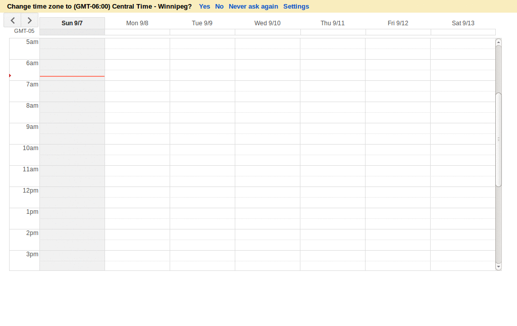 Google Calendar - wrap appts in month view