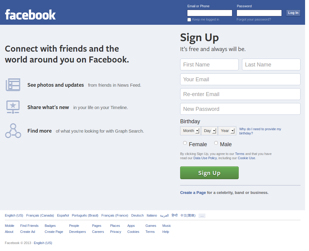 facebook cute floral pink