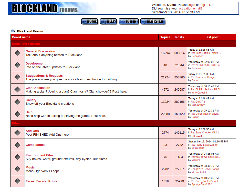 Blockland Forums - Red