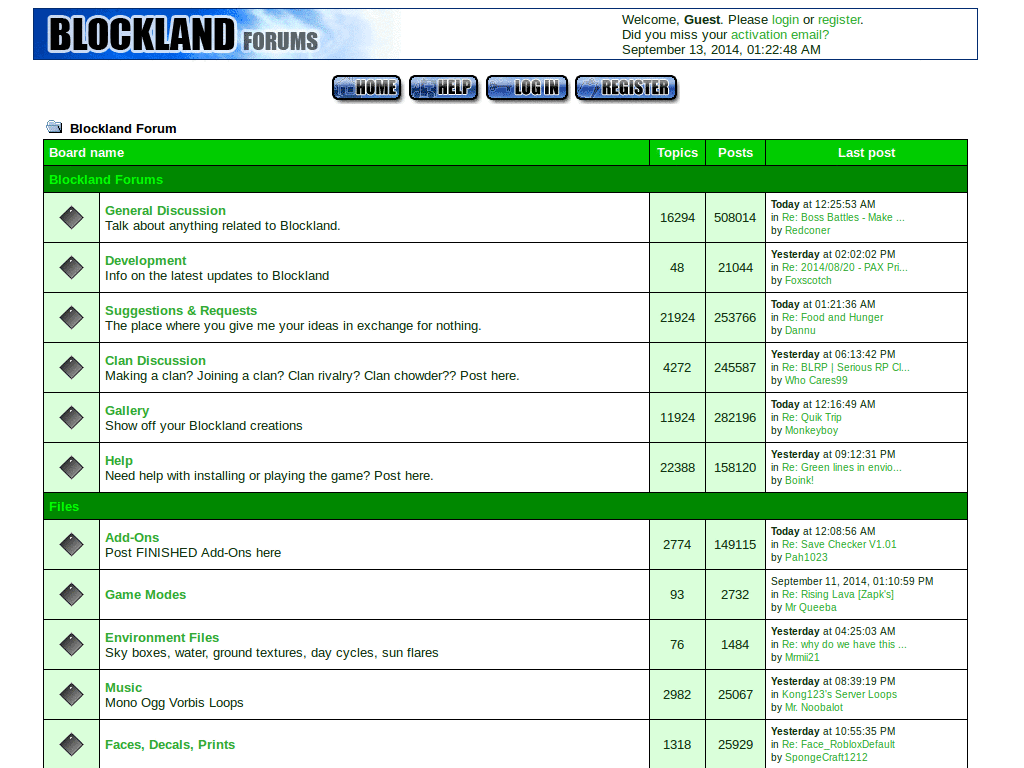 Blockland Forums - Green