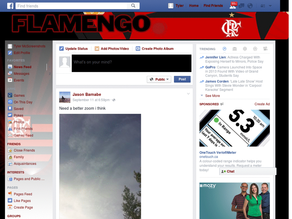 Facebook - Flamengo ( by Templah.com )
