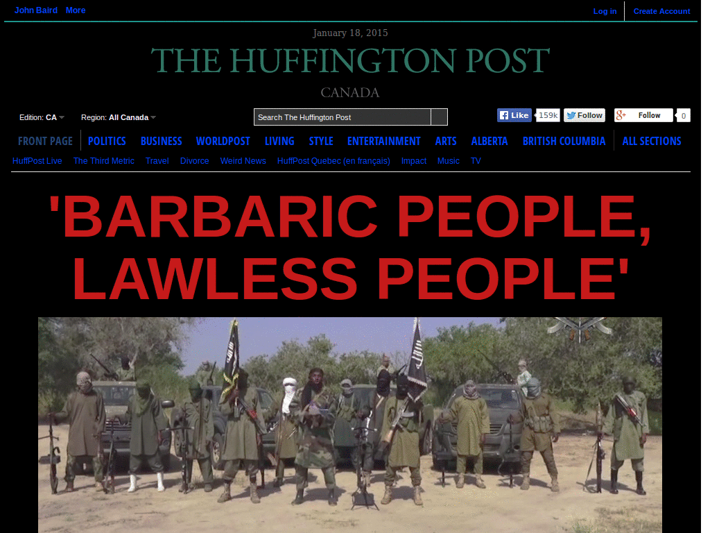 huffington post dark