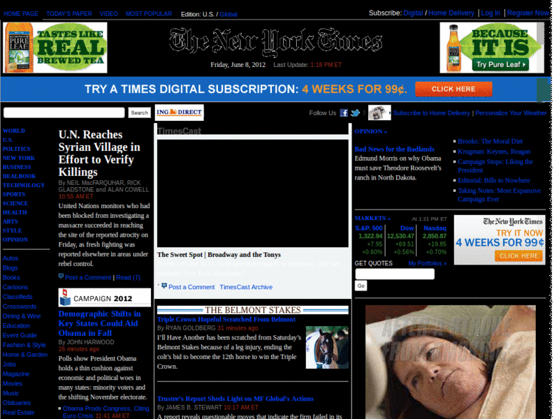 nytimes dark