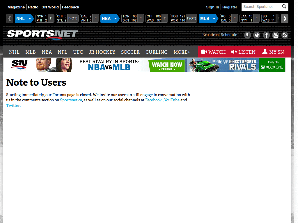 Sportsnet Communities