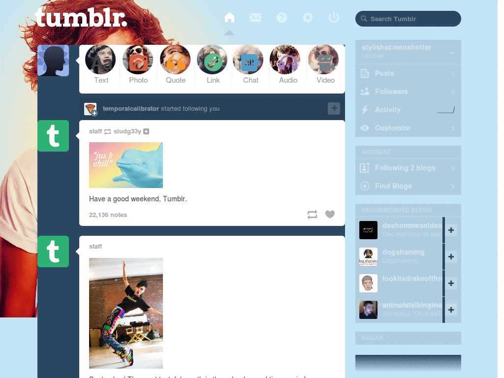 Harry Styles blue dashboard