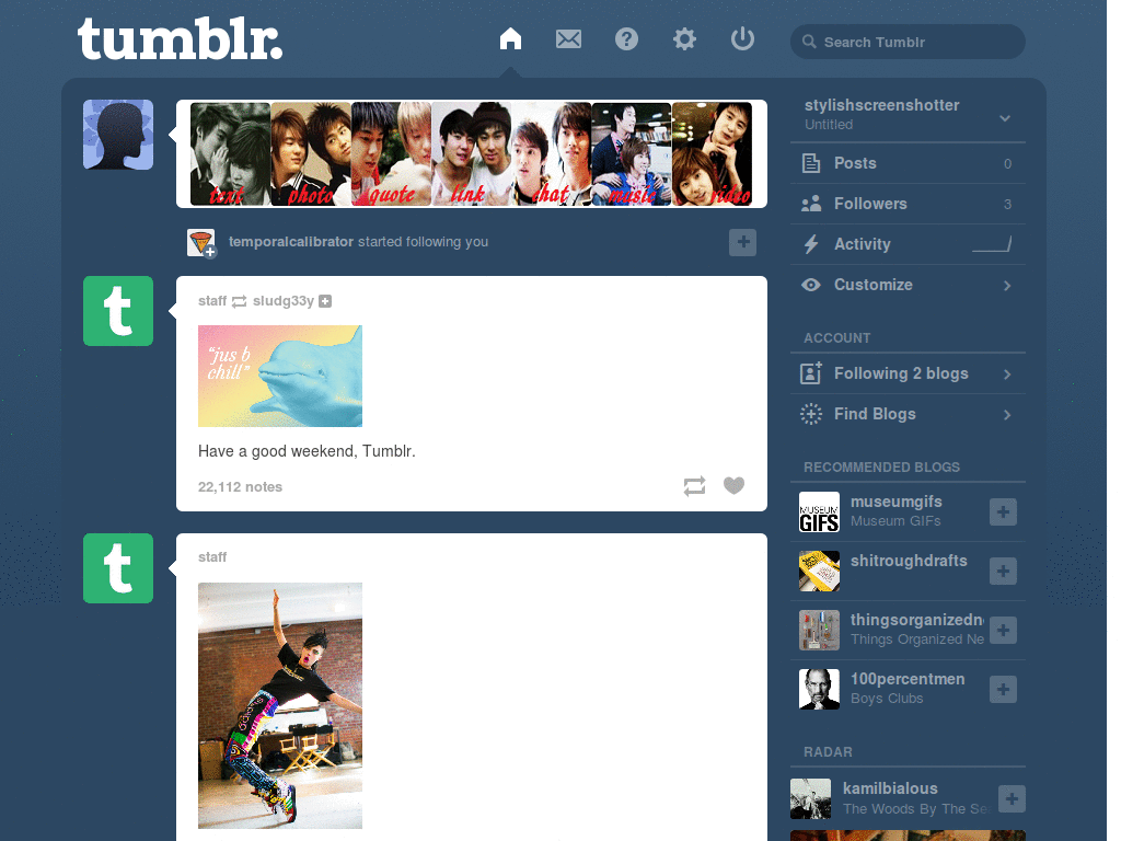 HoSu tumblr icon strip