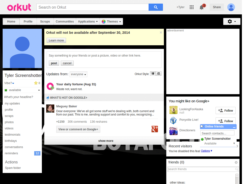 Orkut - Botafogo 2 ( by Templah.com )