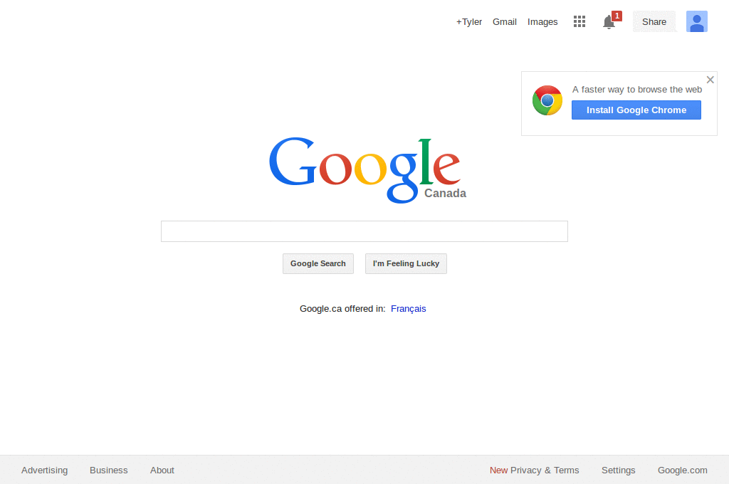 Google首页