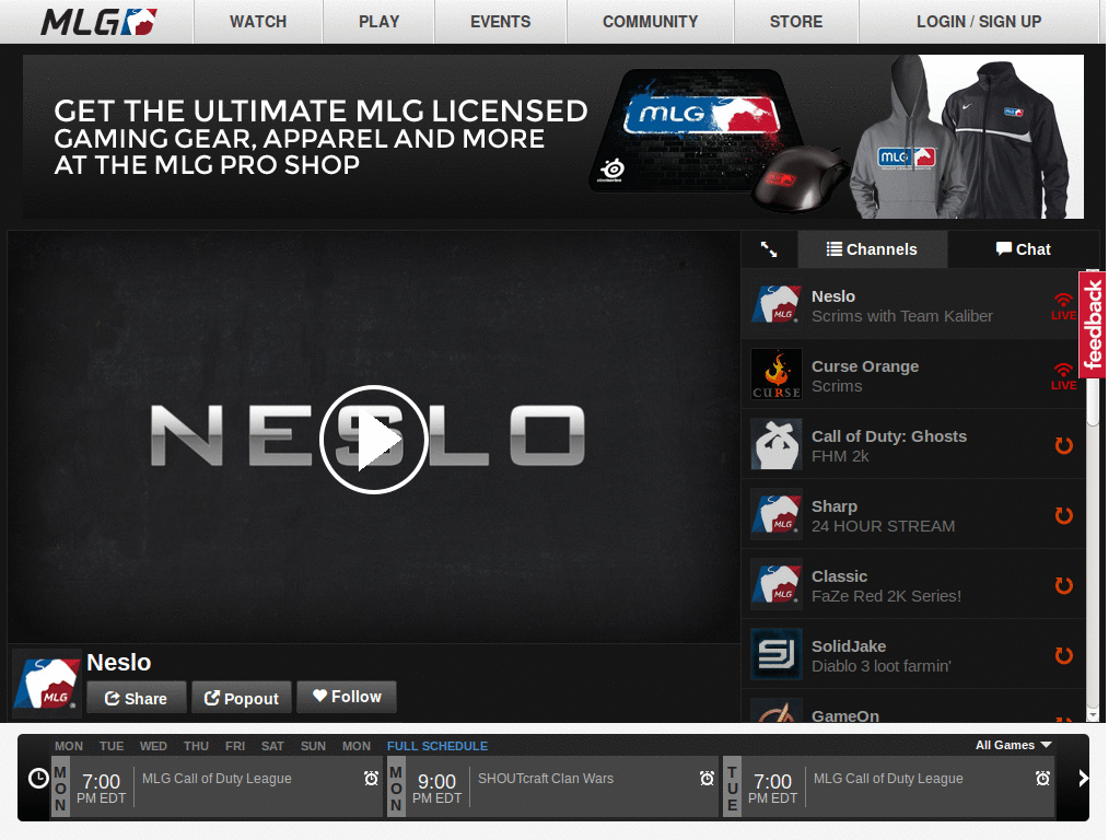MLG Quad to Dual Blue & Red