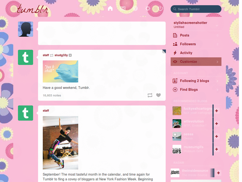 Another Version of: Pink & Maroon Floral