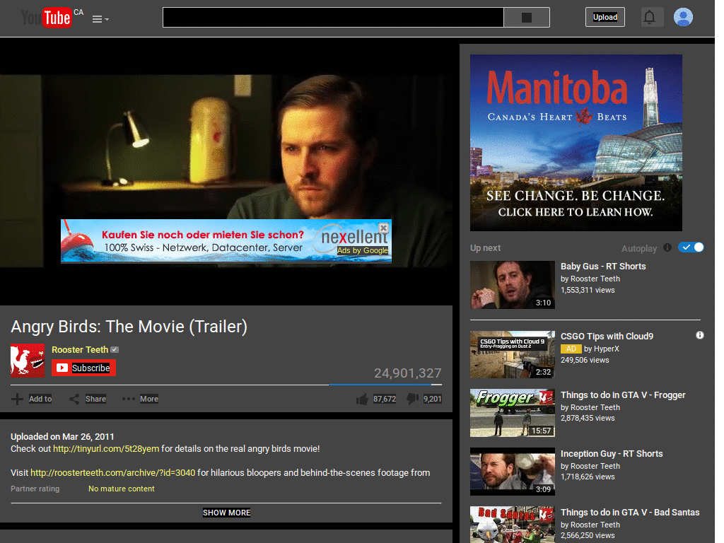 Dark Youtube