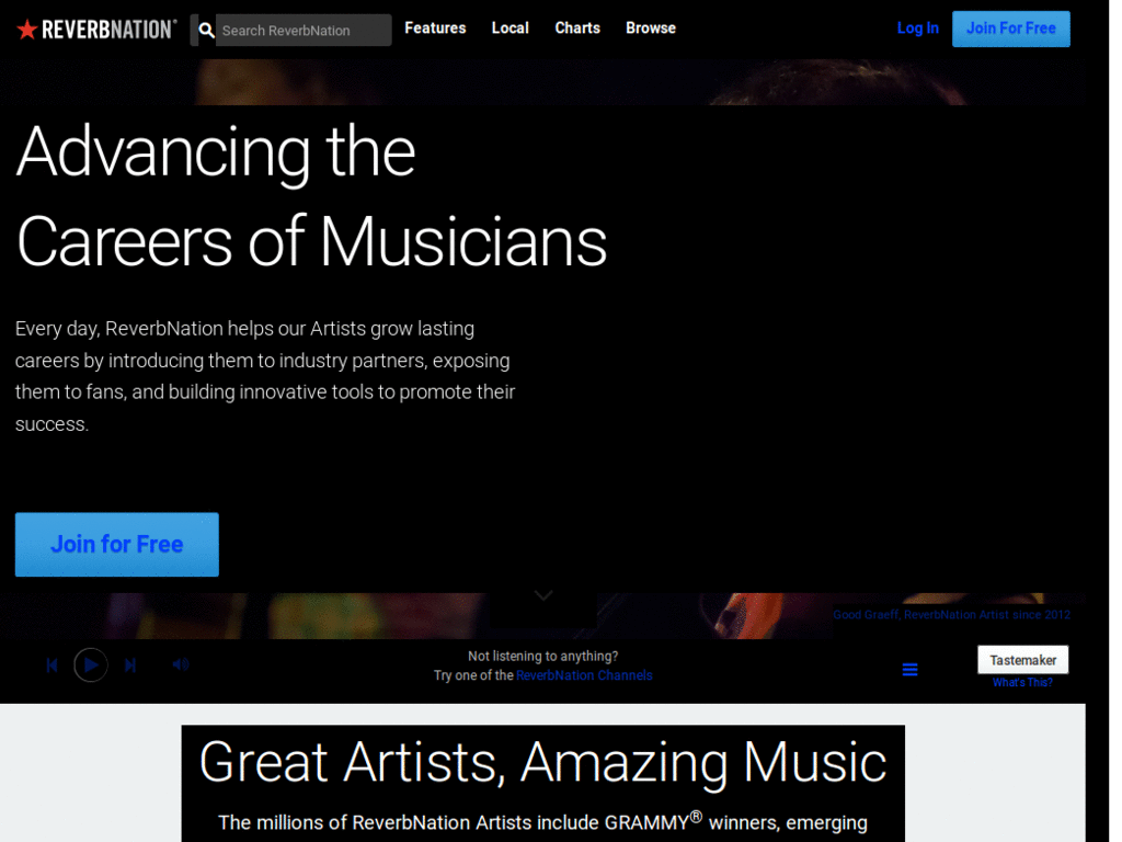 reverbnation dark