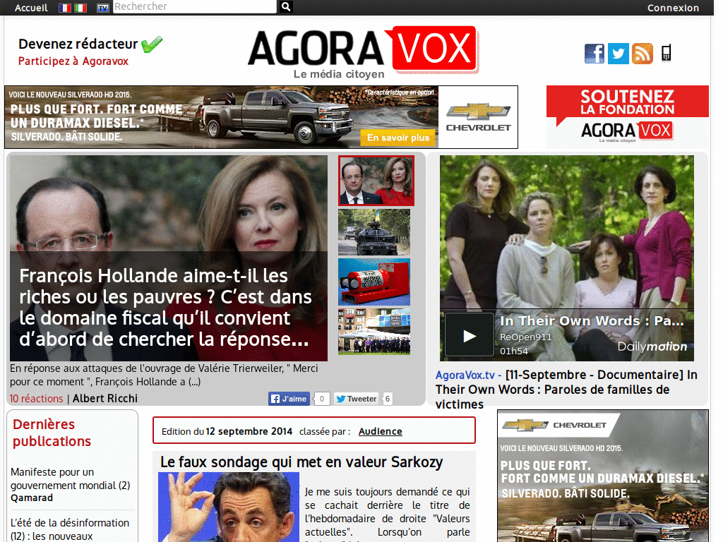 Minimal agoravox.fr