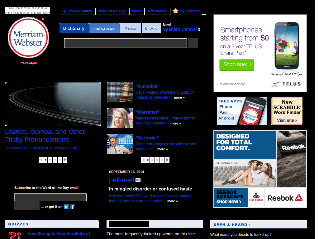 merriam-webster dark