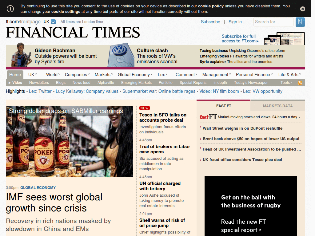 FT.com - white background