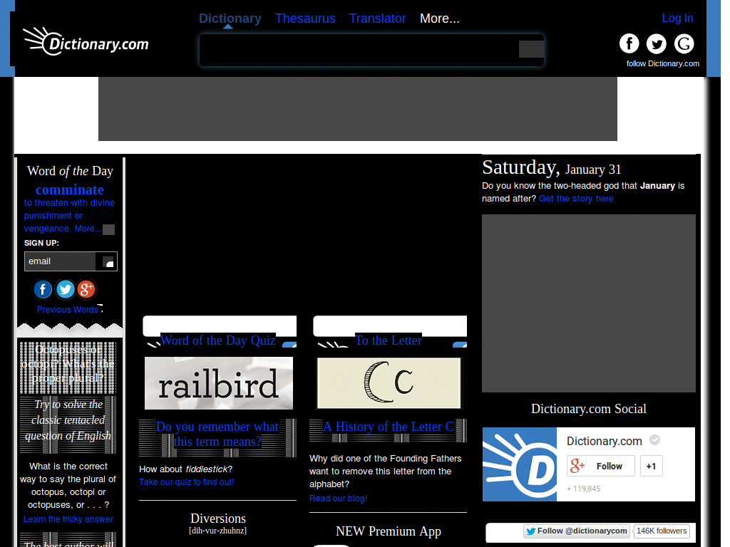 dictionary dark