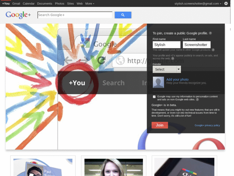 Google Plus - EX - iOS Wide