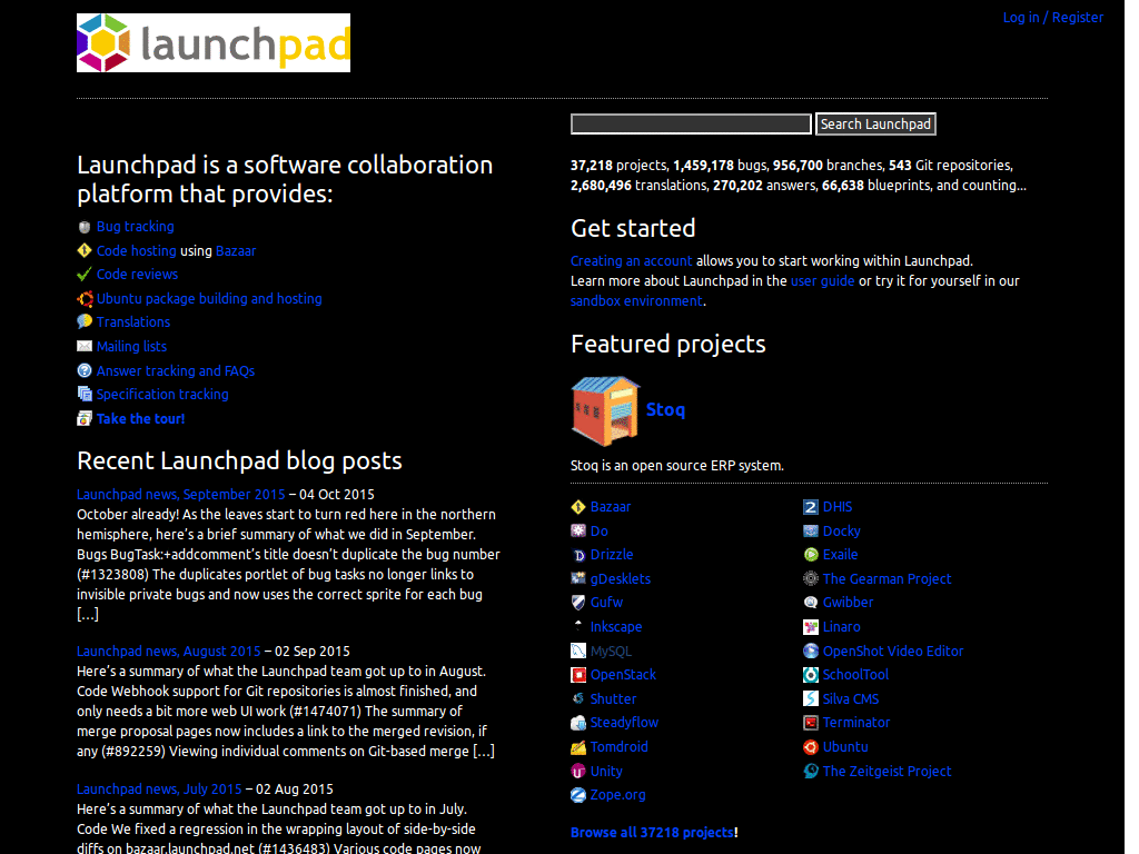 launchpad dark
