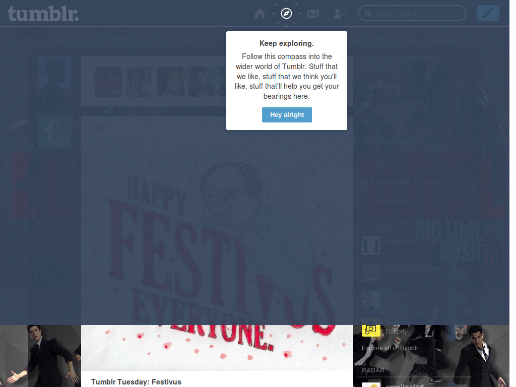 BTR Elevate tumblr dashboard backgound for you