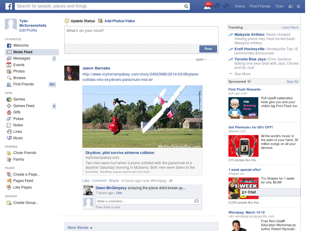Helvetica Facebook