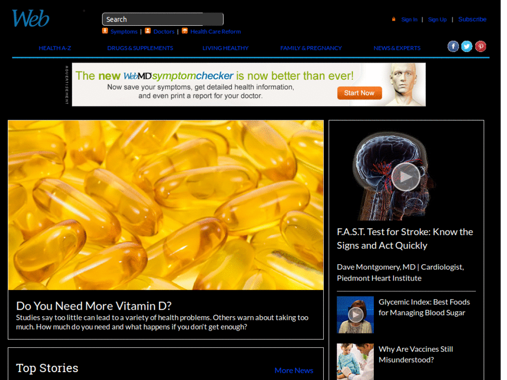 webmd dark