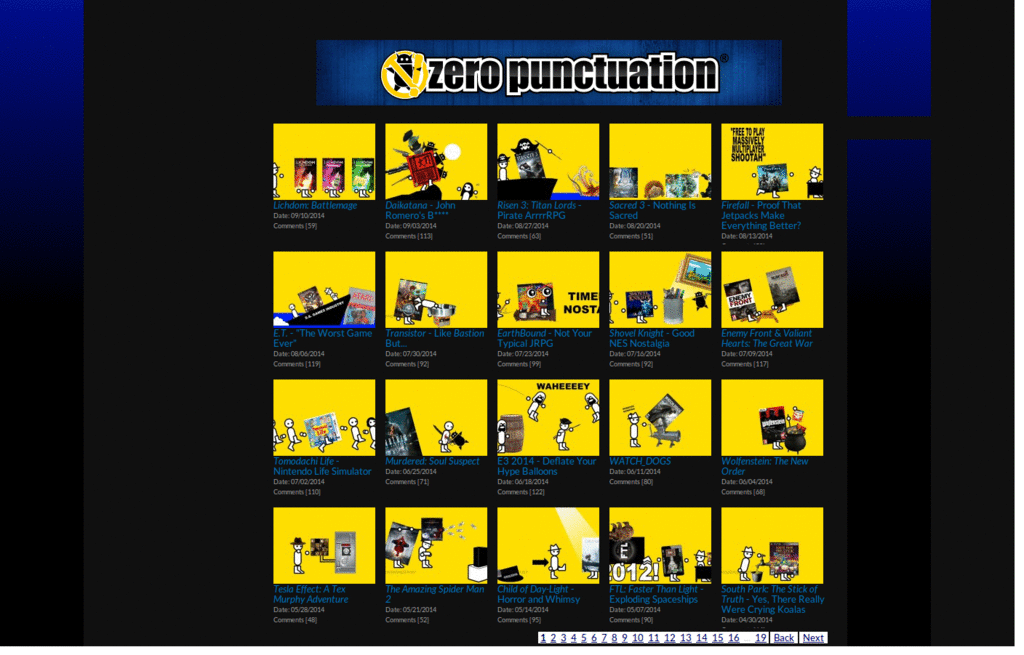 Zero Punctuation - Dark & Minimal