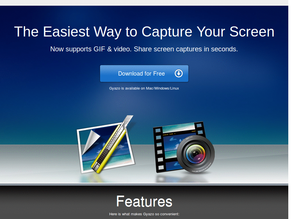 Gyazo - removes header, ads and share buttons.