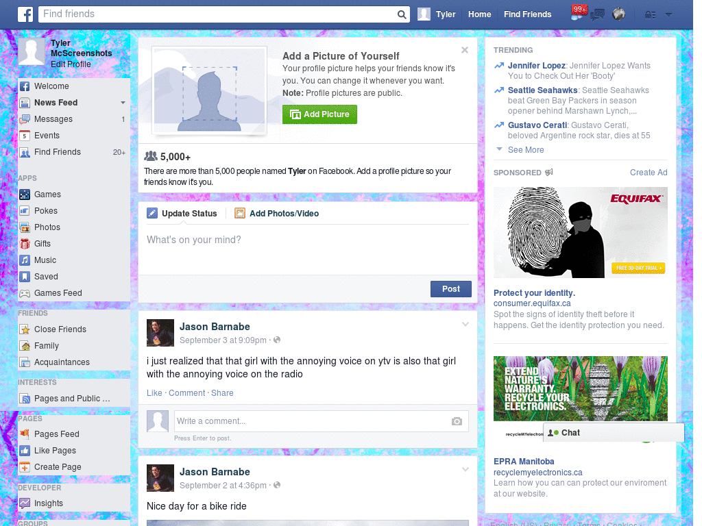 pretty facebook - magic forest