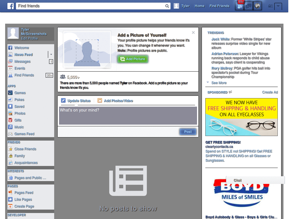 Facebook theme and skin - FC BARCELONA
