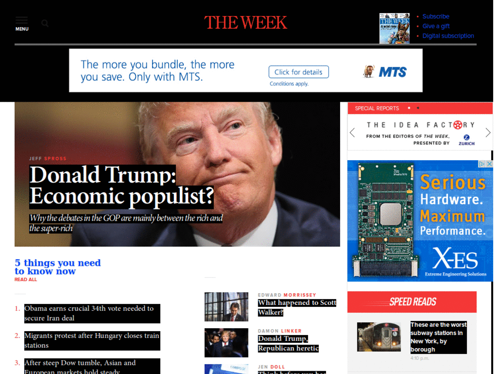 theweek dark