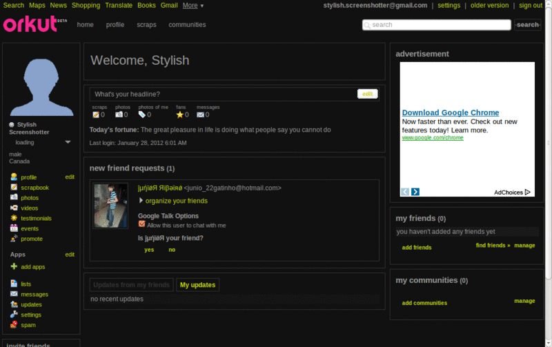 Orkut - DevTeam - Style