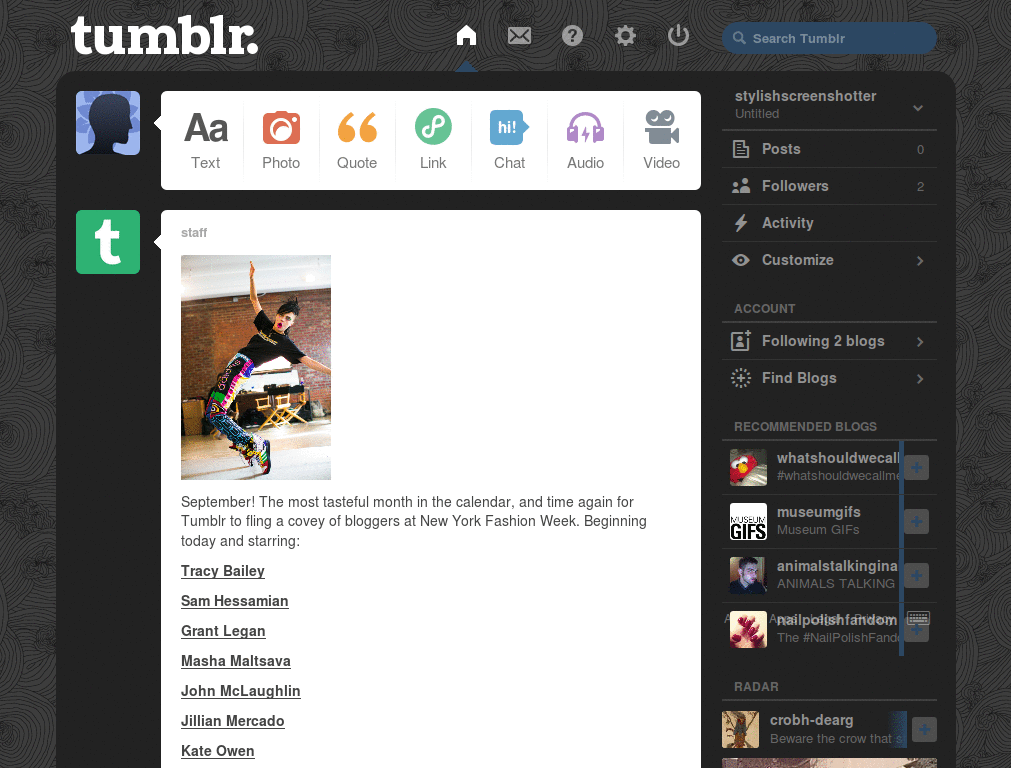 Theme Black - Designs for you