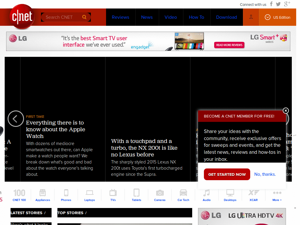 cnet dark
